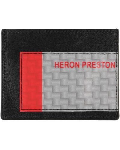 Heron Preston Dokumentenetui - Rot