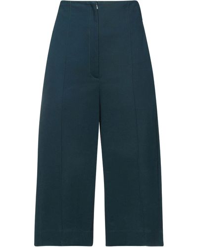 Tela Cropped Pants - Blue