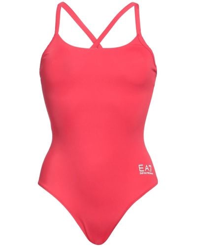 EA7 One-piece Swimsuit - Red