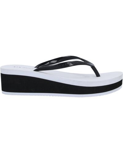 Armani Exchange Thong Sandal - Black