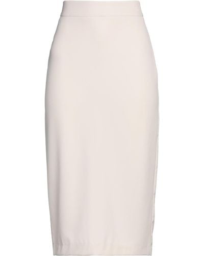 Soallure Midi Skirt - White