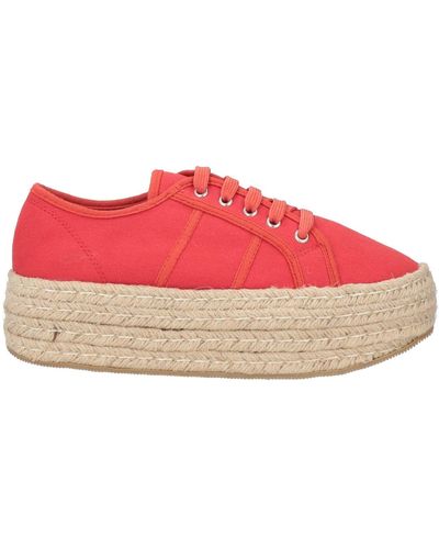 CafeNoir Espadrilles - Red