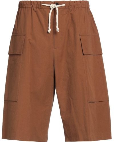 Jil Sander Cropped Pants - Brown