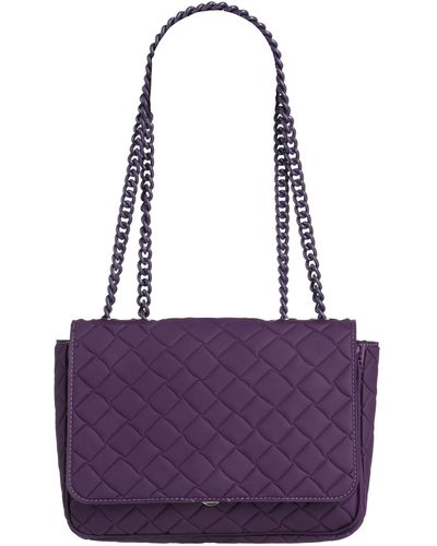 Gum Design Shoulder Bag - Purple