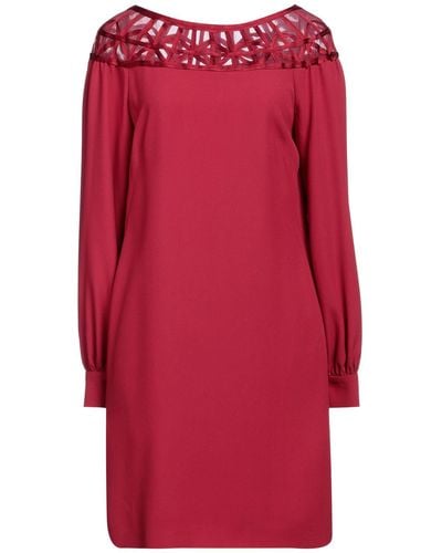 Alberta Ferretti Mini Dress - Red
