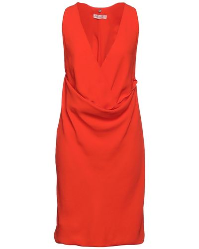 Annarita N. Midi Dress - Red