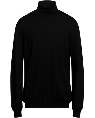 Heritage Rollkragenpullover - Schwarz