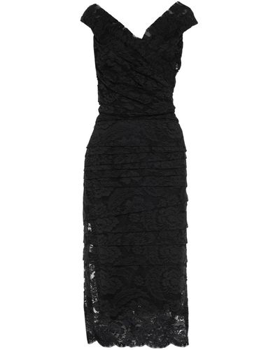 Dolce & Gabbana Midi Dress - Black