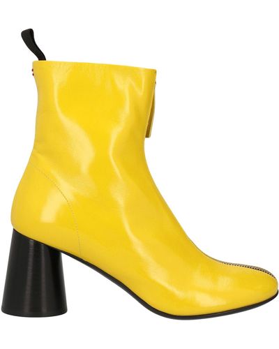 Halmanera Ankle Boots Leather - Yellow