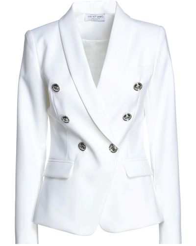 Odi Et Amo Suit Jacket - White