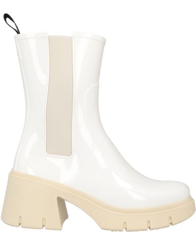 Lemon Jelly Ankle Boots - White