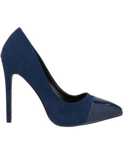 Sexy Woman Court Shoes - Blue