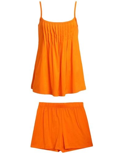 Hanro Pijama - Naranja
