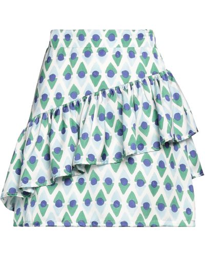Anonyme Designers Mini Skirt - Blue