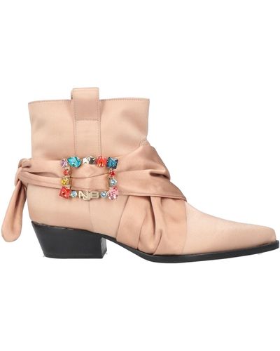 Norma J. Baker Ankle Boots - Pink