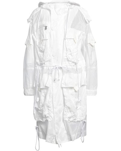 DSquared² Overcoat & Trench Coat - White