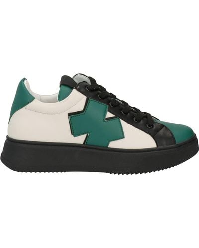 Ixos Emerald Sneakers Leather - Green
