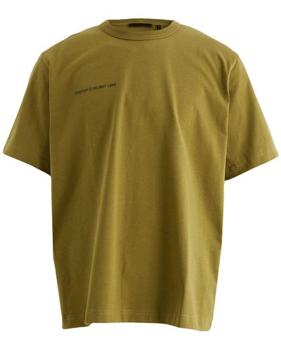 Helmut Lang T-shirt - Green