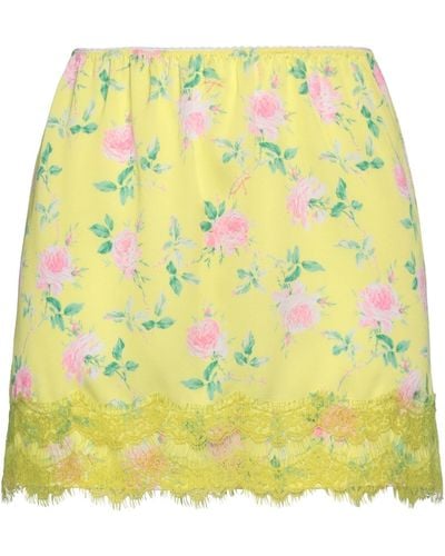 MSGM Mini Skirt - Yellow