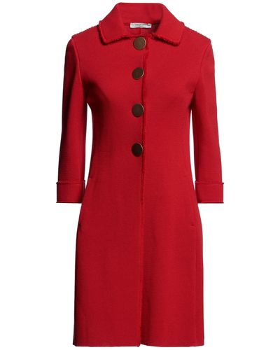 Charlott Overcoat & Trench Coat - Red