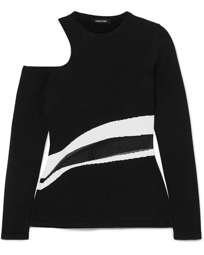 Cushnie et Ochs Sweater Viscose, Polyester - Black