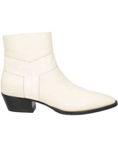 Bally Ankle Boots - Natural