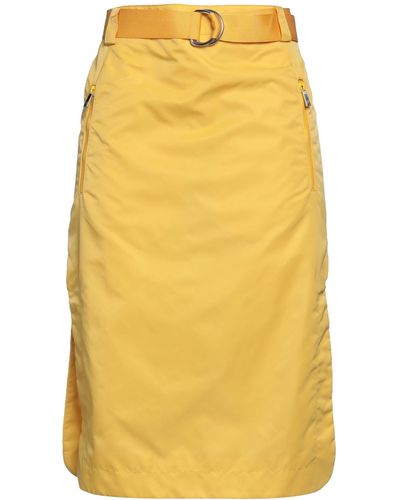 REMAIN Birger Christensen Midi Skirt - Yellow