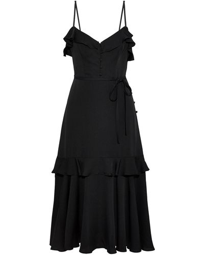 MILLY Midi Dress - Black