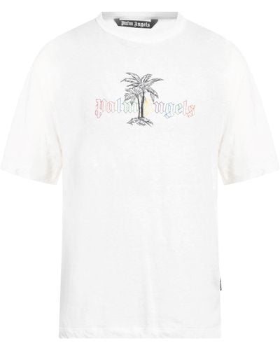 Palm Angels Camiseta - Blanco