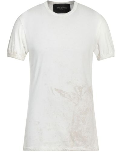 MR & MRS T-Shirt Cotton - White
