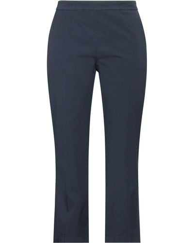 Maliparmi Pantaloni Cropped - Blu