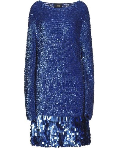 Class Roberto Cavalli Mini Dress - Blue
