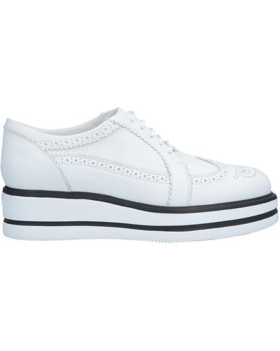 Hogan Lace-up Shoes - White