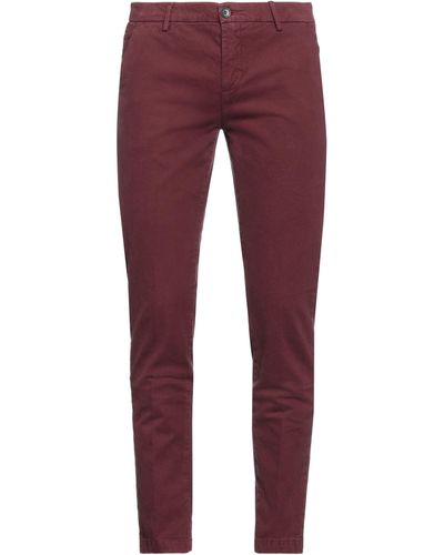 Yan Simmon Trousers - Red