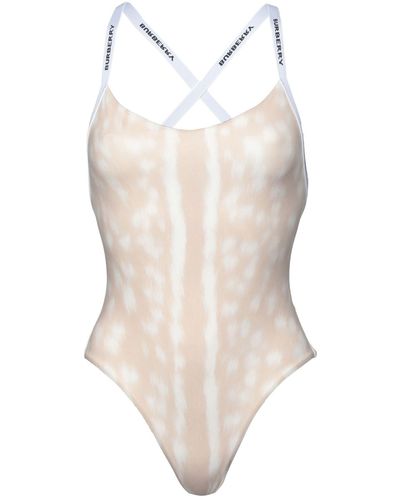 Burberry One-piece Swimsuit - White