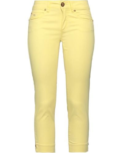 Marani Jeans Cropped Trousers - Yellow