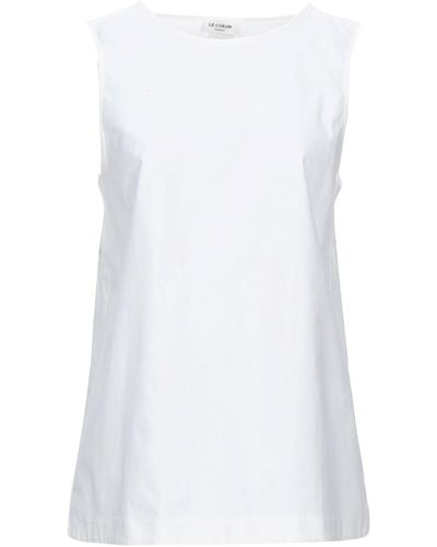 LE COEUR TWINSET Top - White