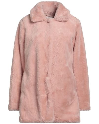 Molly Bracken Teddy Coat - Pink