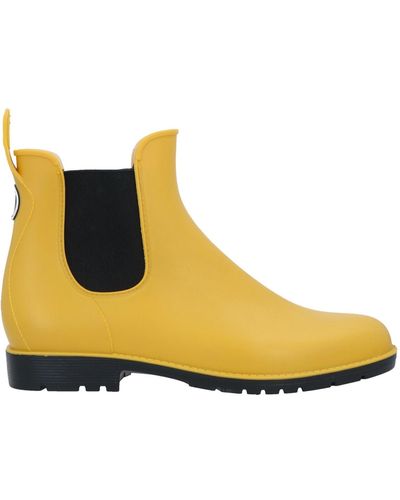 Tanta Ankle Boots - Yellow
