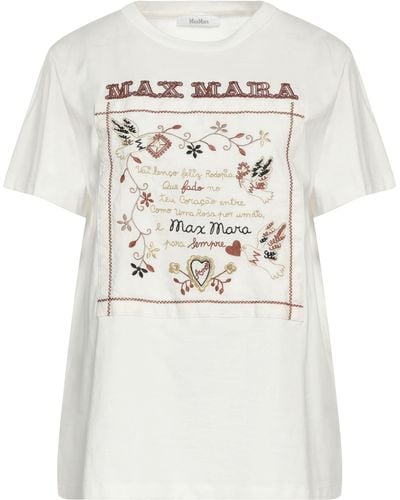 Max Mara T-shirt - Bianco
