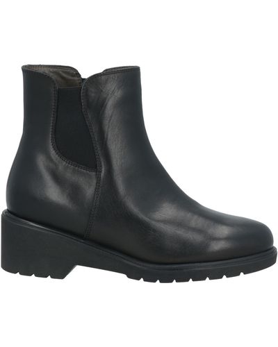 Melluso Ankle Boots Leather - Black