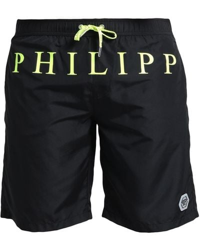 Philipp Plein Swim Trunks - Black