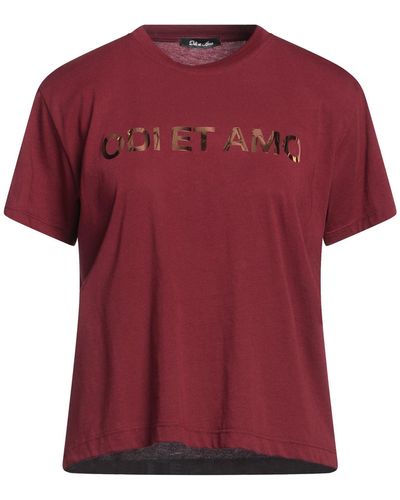 Odi Et Amo T-shirt - Rosso