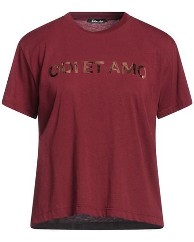 Odi Et Amo T-shirt - Rouge