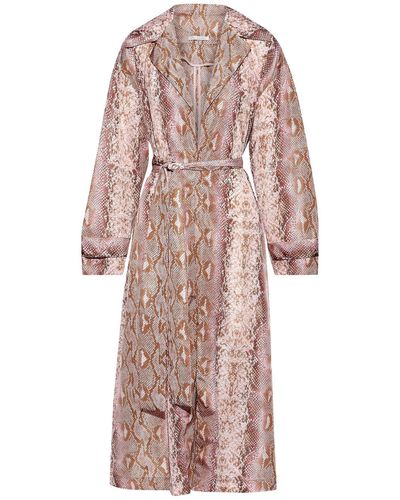Emilia Wickstead Overcoat & Trench Coat - Pink