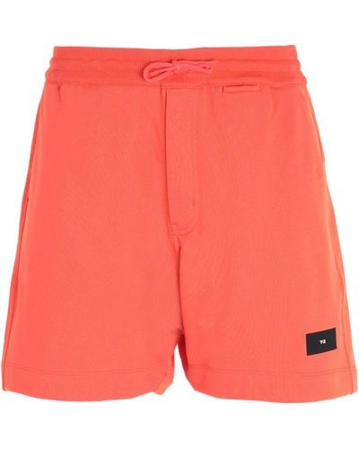 Y-3 Shorts & Bermudashorts - Rot