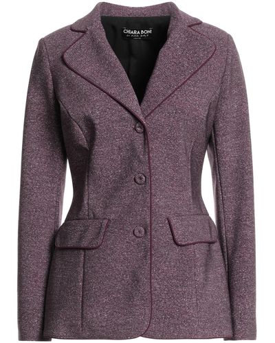 La Petite Robe Di Chiara Boni Blazer - Purple