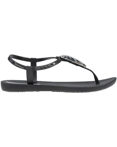 Ipanema Toe Post Sandals - Black