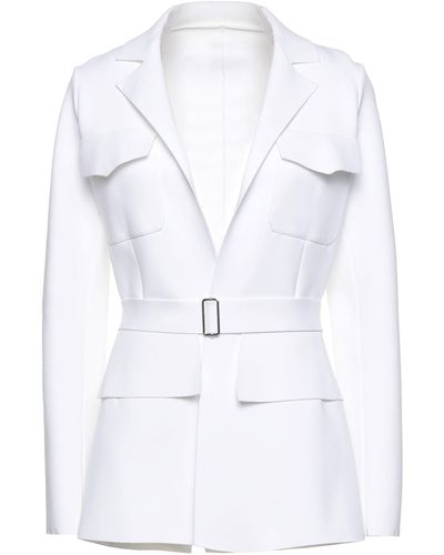 Alaïa Suit Jacket - White