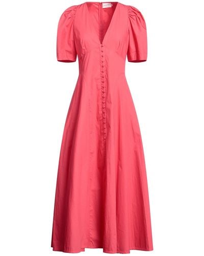 Three Graces London Midi Dress - Pink